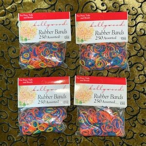 Assorted Rubber Bands 4 Pack